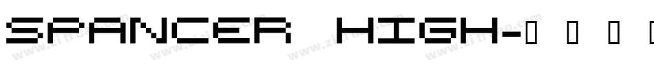 Spancer High字体转换